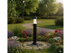 Iluminación Exterior|Farola Sauro Fumagalli 10W 3 colores con pulsador Ø24,5x110 cm