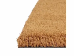 Felpudo de fibra de coco natural 60x90 cm ES629806^ Online