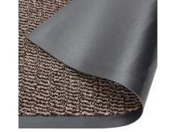 Felpudo de nudo marrón oscuro 60x90 cm ES881242 Marru00f3n