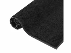 Felpudo de rayas 60x80 cm ES890091 Negro New