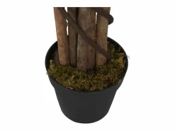 Ficus lyrata artificial 134 hojas 120 cm^ Discount
