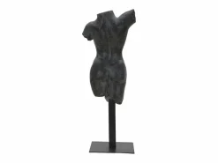 Figura decorativa busto mujer de resina negra Afrodite^ Clearance