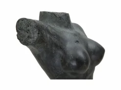Figura decorativa busto mujer de resina negra Afrodite^ Clearance
