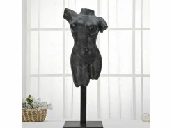 Figura decorativa busto mujer de resina negra Afrodite^ Clearance
