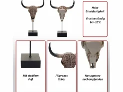 MCW Figura decorativa de pie cráneo de vaca -D30 Beige Sale