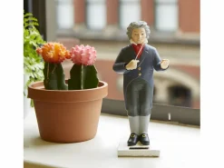Kikkerland Estatua|Figurita solar beethoven