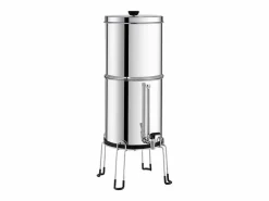 Pequeño Electrodoméstico|Filtro de Agua Alimentado por Gravedad SucceBuy, Sistema de Filtración de Agua por Gravedad 8,5 L 2 Filtros