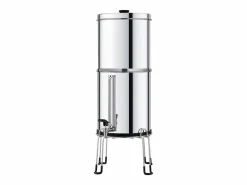 Pequeño Electrodoméstico|Filtro de Agua Alimentado por Gravedad SucceBuy, Sistema de Filtración de Agua por Gravedad 8,5 L 2 Filtros