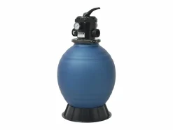 Filtro de arena de piscina válvula de 6 posiciones 460 mm ES786188 Azul Outlet