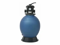 Filtro de arena de piscina válvula de 6 posiciones 460 mm ES786188 Azul Outlet