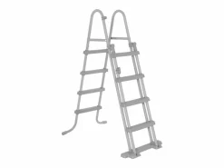 Flowclear Escalera de piscina de seguridad 4 escalones 122 cm ES953944^ New