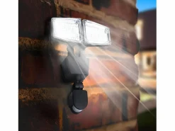 Lumisky Foco con sensor solar 1200LM DOUGLAS Negro Hot