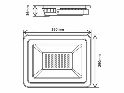 Iluminación Exterior|Foco LED 200-265 V CA 100 W 4000 K