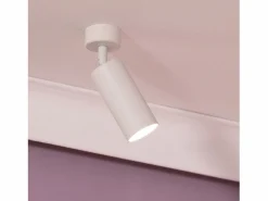 Ledkia Plafón|Foco Portalámparas Aluminio para Bombillas GU10 Cuarzo Blanco