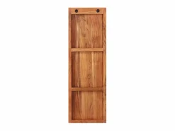 Folker Percheros de pared 2 uds madera maciza de acacia 36x3x110 cm^Garden Furniture Discount
