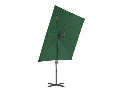 Garden Furniture Sombrilla|Forest Park Sombrilla jardín voladiza palo de acero verde 250x250 cm