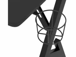 François-Étienne-Luc Escritorio gaming con patas en forma de Y 110x60x75 cm^Garden Furniture Discount