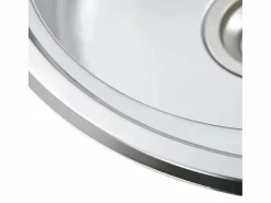 Fregadero|Fregadero de cocina con colador y sifón de acero inoxidable