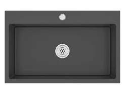Fregadero de cocina de acero inoxidable hecho a mano^ Sale