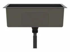 Fregadero de cocina de acero inoxidable hecho a mano^ Discount