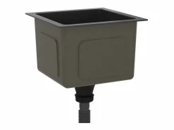 Fregadero de cocina de acero inoxidable hecho a mano Negro Online