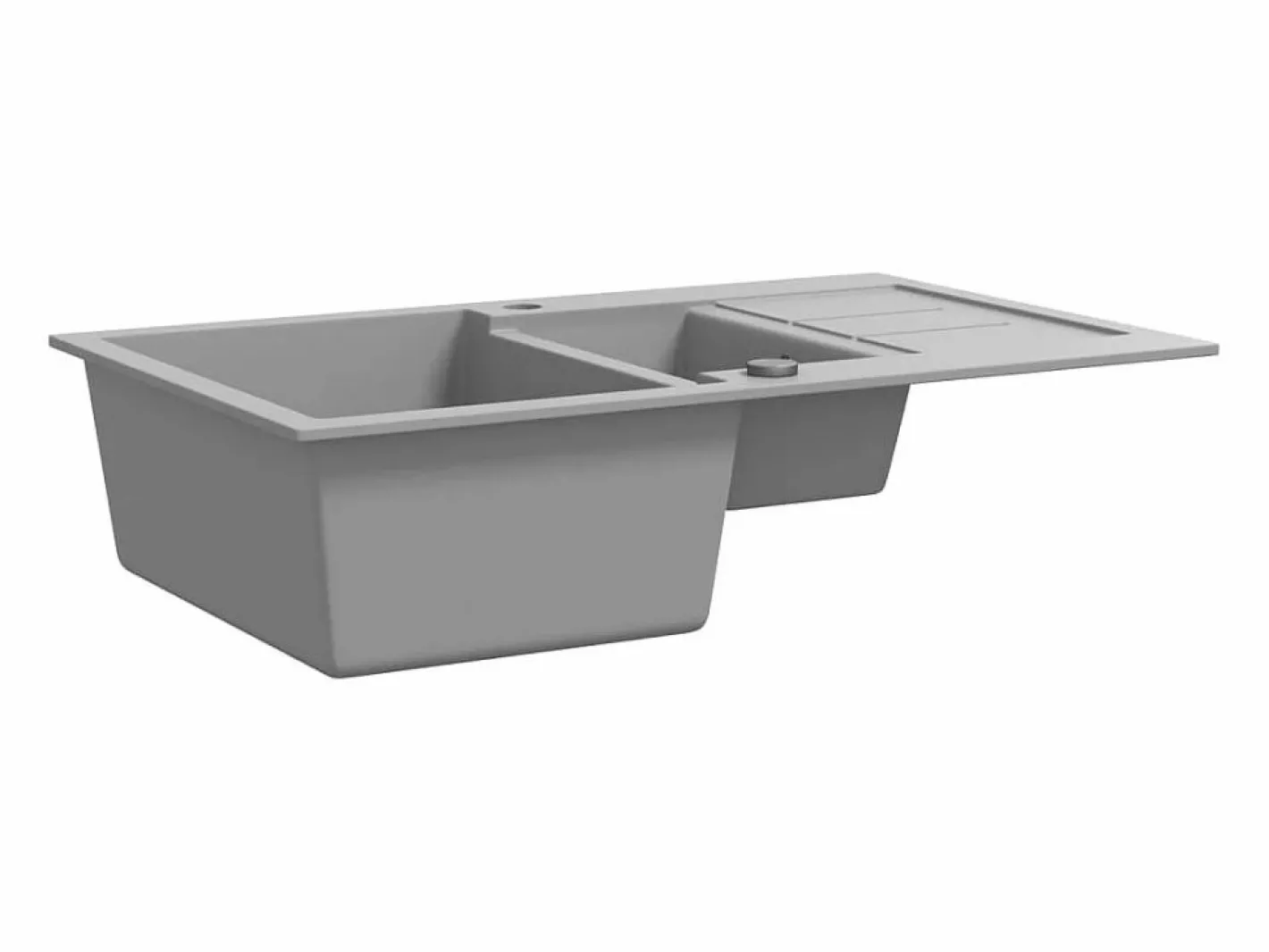 Fregadero|Fregadero de cocina de granito de dos senos