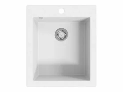 Fregadero de cocina de granito crema^ Discount