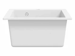 Fregadero de cocina de granito crema^ Discount