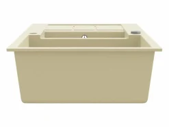 Fregadero de cocina de granito doble Beige New