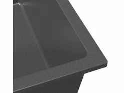 Fregadero de cocina 38 x 44 x 20 cm Granito Gris Online