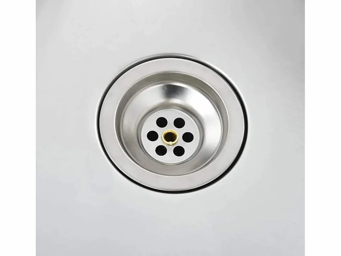 Fregadero de cocina hecho a mano de acero inoxidable Plateado Online