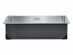 Fregadero|Fregadero de Cocina SucceBuy Fregadero de Cocina de 70 cm, de un Seno y Bajo Encimera, de Acero Inoxidable