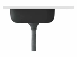 Fregadero de cocina y escurridor 600x500x155 mm acero inoxidable^ Sale