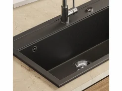 Vicco Fregadero 80x51x20 sydney Negro Discount