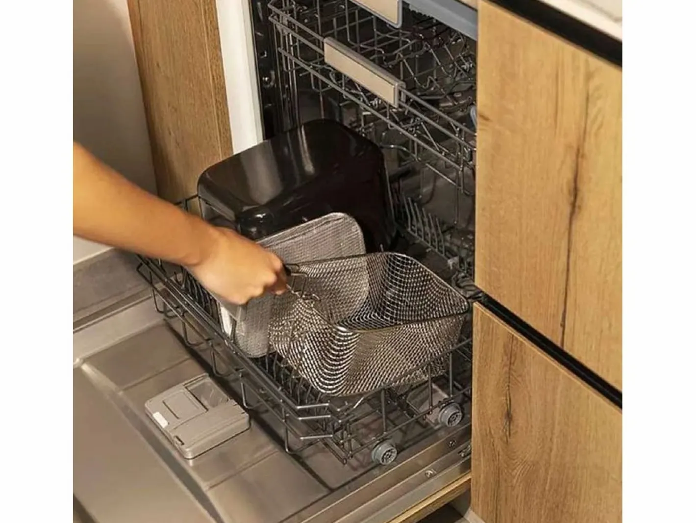 Freidora Cecotec Cleanfry Luxury 4000 Dark 3270W 4,2L inox Gris Outlet