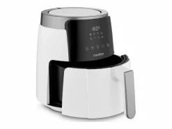 Pequeño Electrodoméstico|Freidora de Aire Caliente Digital MEDION MD13030 1500W - 4,7L, 8 Programas, Temporizador 60 min, Temperatura hasta 200°C -