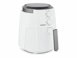Freidora de aire caliente MEDION MD13020 1500W, 4,7L, Temporizador 60 min, Temperatura ajustable hasta 200°C, Blanco New