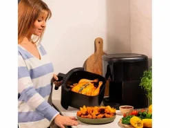 Pequeño Electrodoméstico|Freidora de aire Cecotec Cecofry Bombastik 6000 1700W 6L 12 modos de cocinado