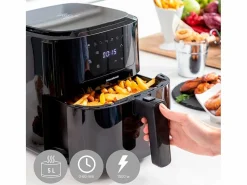 Innovagoods Freidora de aire Fryinn Balance 5000 1500W 5L Negro Sale