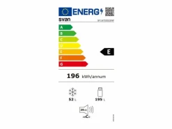 Electrodomésticos De Frío|Frigorífico 2 puertas Svan SF1675502ENF No Frost 217L E 167 cm