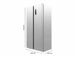 Electrodomésticos De Frío|Frigorífico americano Cecotec Bolero CoolMarket SBS 430 E Total No Frost 430L E inox 176,3 cm