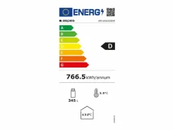 Frigorífico Aspes ARH1856300ENF cíclico 345L 185 cm Negro Best