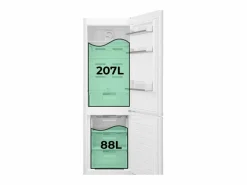 Frigorífico combi Aspes AC185600CNFI No Frost 295L C 186 cm Blanco