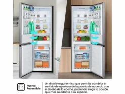 Hisense Frigorífico combi RB390N4ACE No Frost 304L E inox 186 cm Plateado Online
