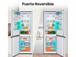 Frigorífico combi RB390N4AWE Total No Frost 304L Multi Air Flow E 186 cm^Hisense Discount