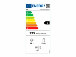 Basic Frigorífico combi Teka NFL 345 C Full No Frost 310L E 188 cm Blanco New