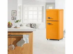 Frigorífico de 60L con 2 puertas e iluminación LED - Consumo energético 102 kWh/año - antiguo^Hauss Spole