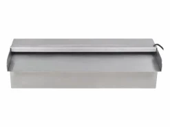 Fuente cascada rectangular LED piscina acero inoxidable 30 cm ES300138^ Online