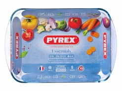 Pyrex Presentación Y Servicio|Fuente Cook&Enjoy para horno con asas 6x35x23 cm