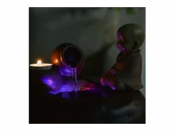 Zen Arôme Fuente de interior de resina Buda Medina Marru00f3n Sale